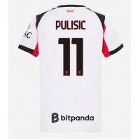 AC Milan Christian Pulisic #11 Vonkajší Ženy futbalový dres 2025-26 Krátky Rukáv